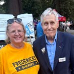 Tracy Mathews and Lee at the Crofton National Night Out