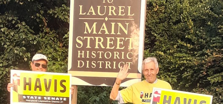More sign waving in Laurel