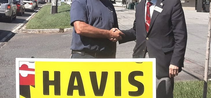 Installing “Havis” signs